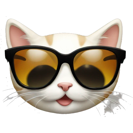 cat sunglasses emoji