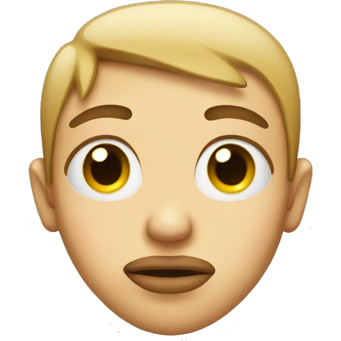 Side eye with pursed lips emoji
