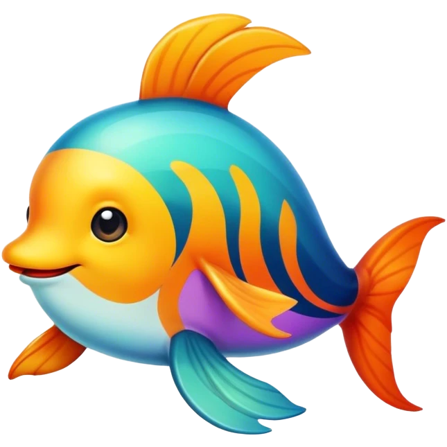 sea animal, non realistic emoji