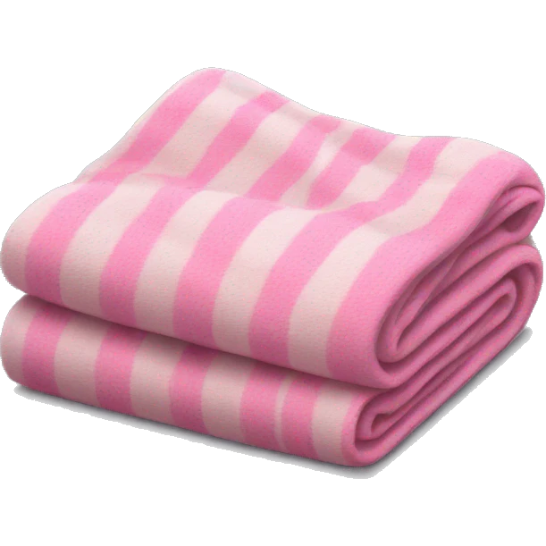 pink blanket emoji