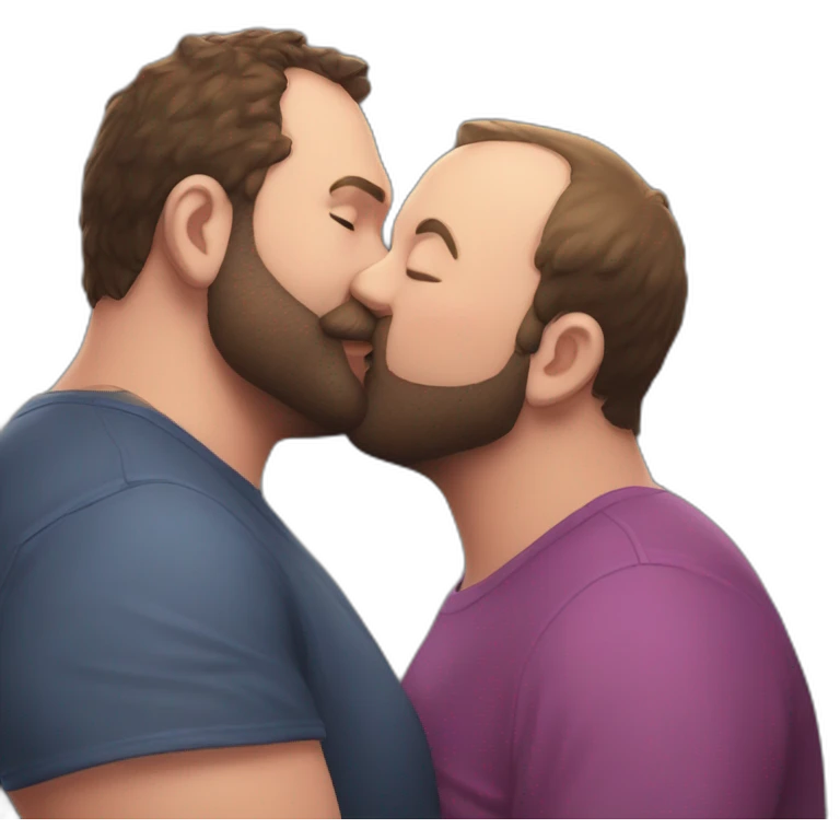 tom segura kissing bert kreischer emoji