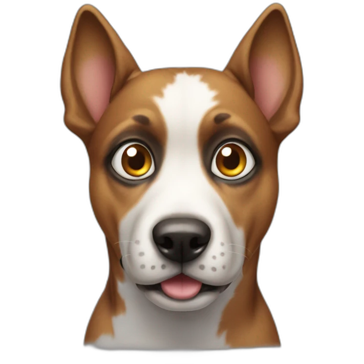 A DOG WHIT THREE EYES emoji