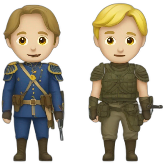 ukrain and war emoji