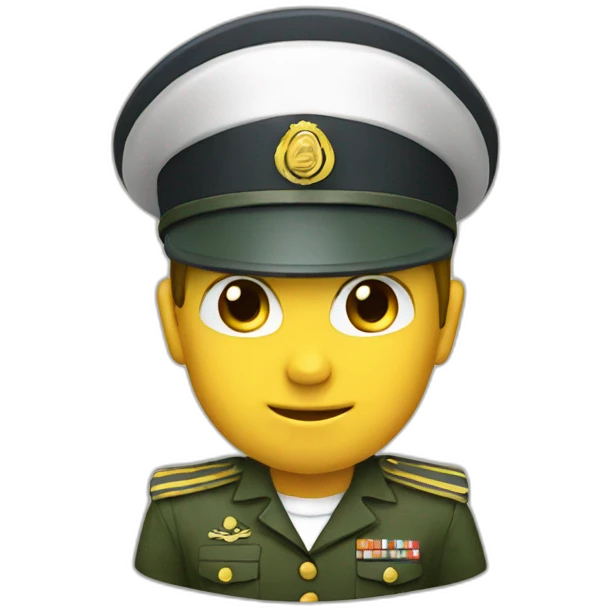 Salut militaire emoji