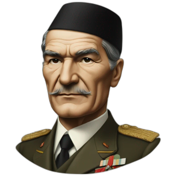 HyperRealist Mustafa kemal atatürk emoji