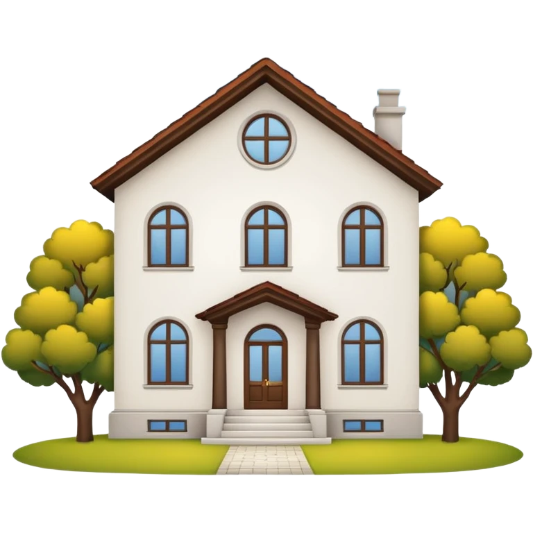 ukrainian modern house emoji