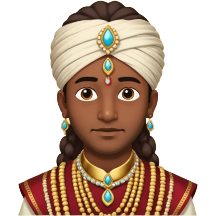1600's Indian male emoji