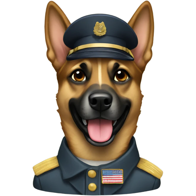 military dog emoji