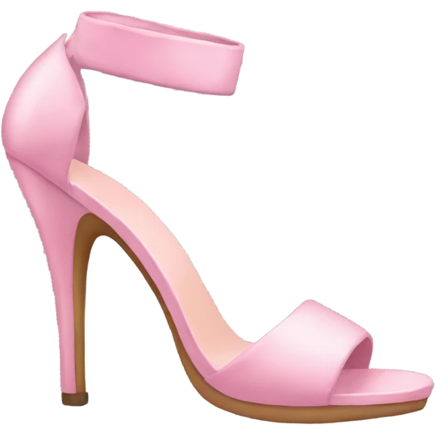 Pink heel emoji
