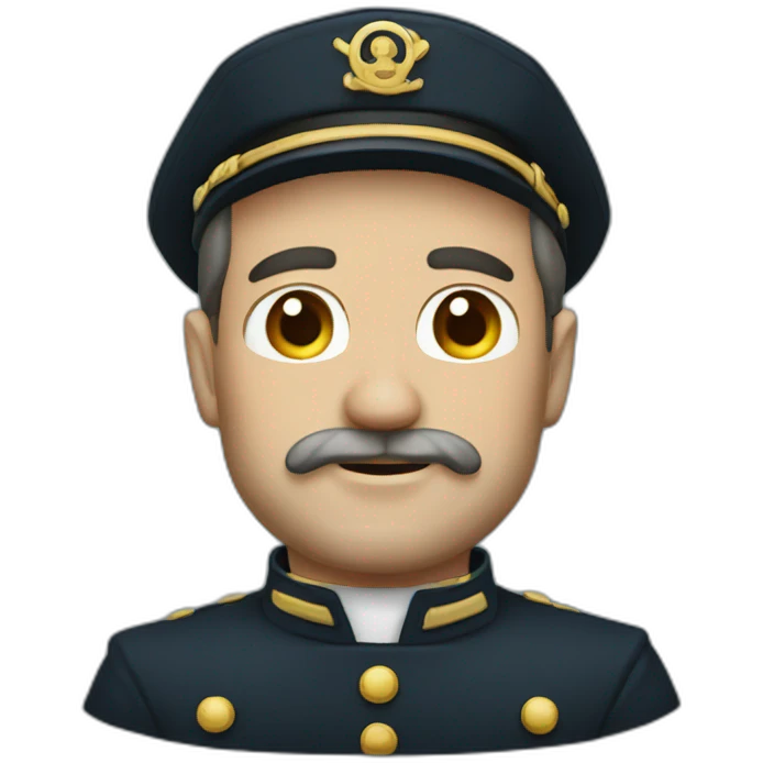 short sea captain emoji