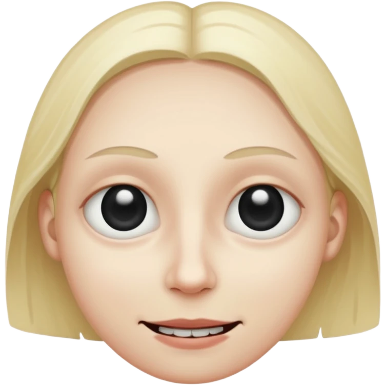 create an ugly and creepy one to make someone cringe emoji