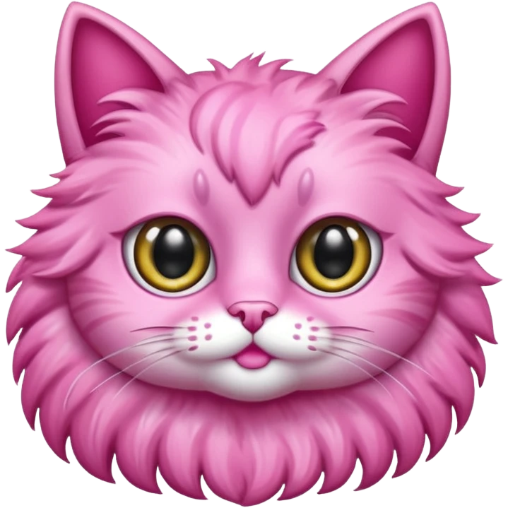 sparkly pink cat emoji