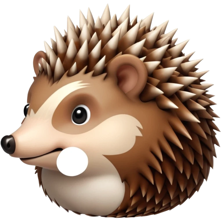 a hedgehog  emoji