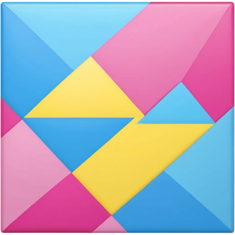 Pansexual small flag emoji