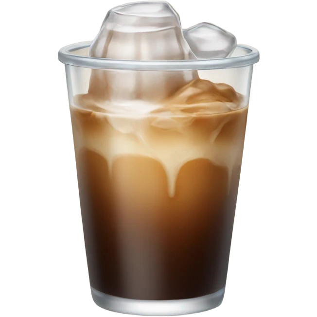 Glass of iced coffee  emoji