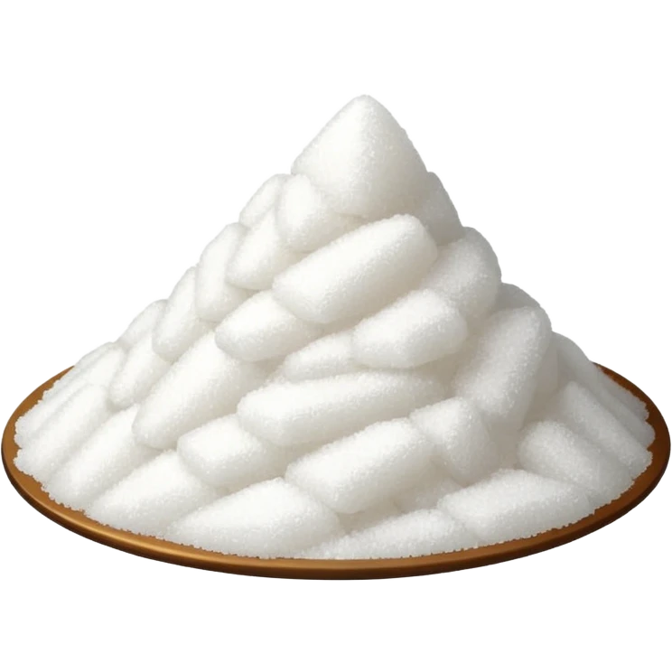 White sugar emoji