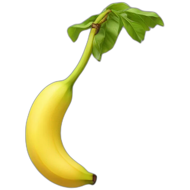 Lovely banana emoji