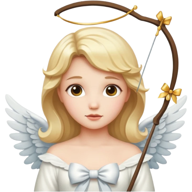 angel with a bow emoji