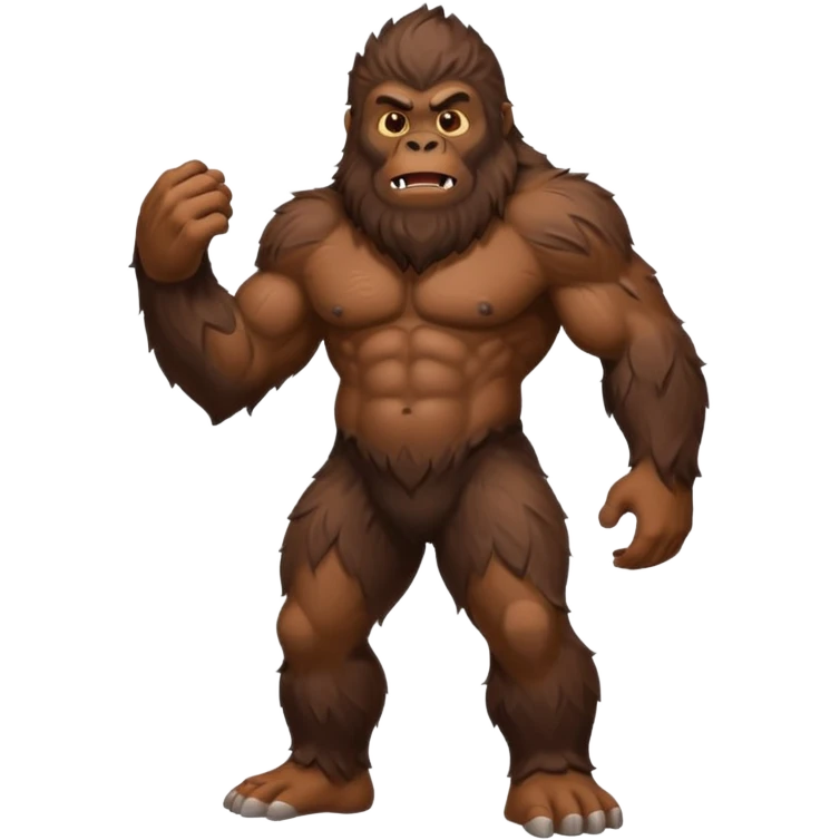 Create Sasquatch  emoji