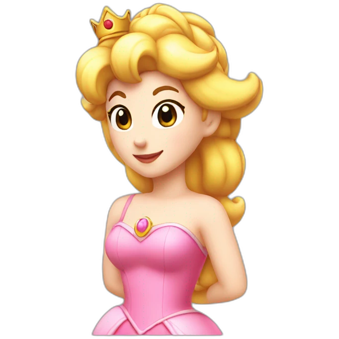 princess peach emoji