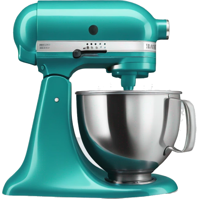 Teal blue kitchenaid mixer emoji