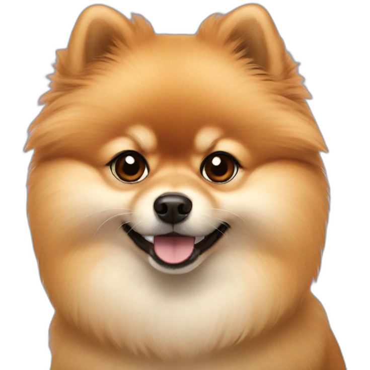 korean Pomeranian emoji