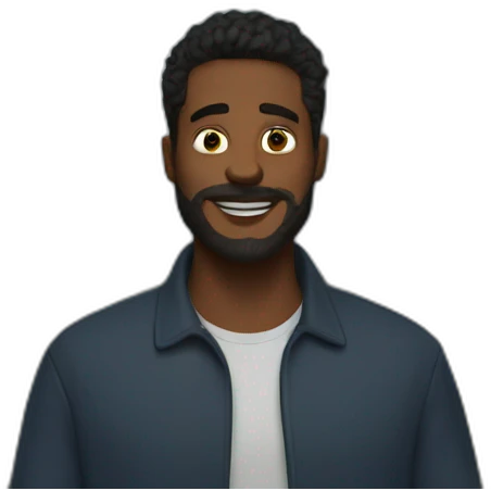 a tornado man emoji