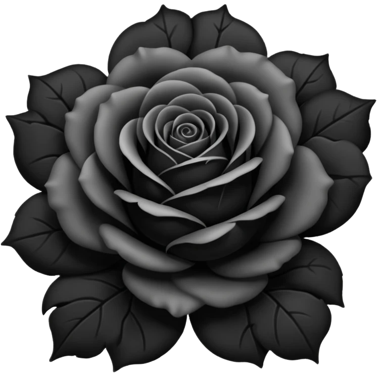 Black Rose emoji