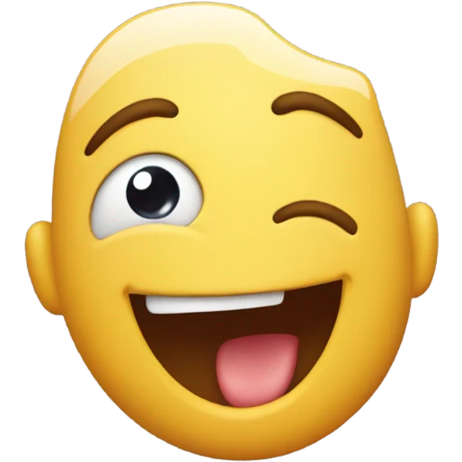 thumbs up face with tongue out emoji