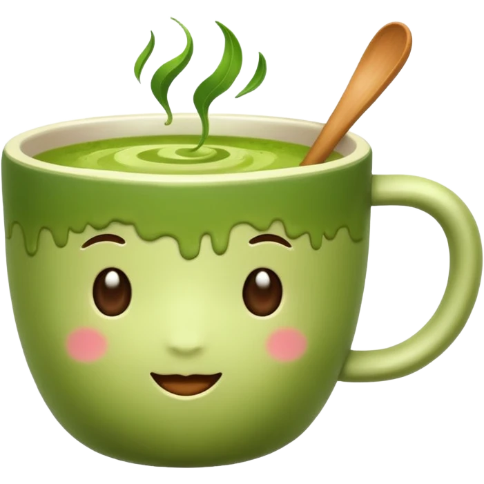 Matcha cup emoji