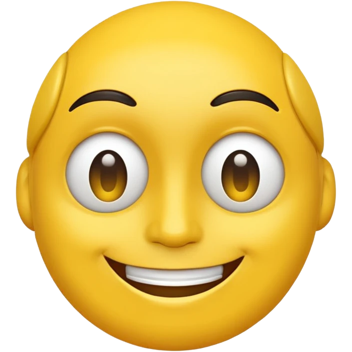 Clube yellow with a face emoji