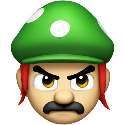 Punk Mario  emoji