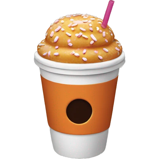 dunkin drink emoji
