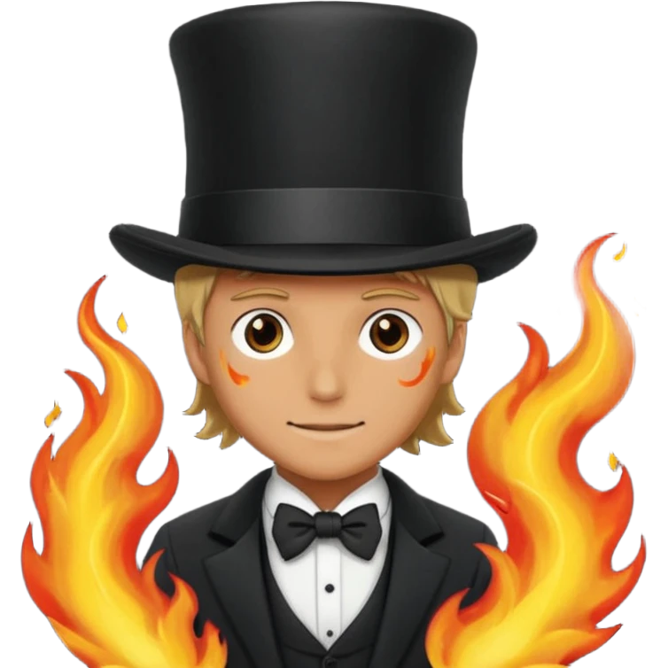 Sabo l'empereur des flammes de one piece emoji