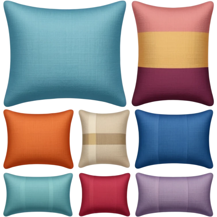 several textile samples  emoji