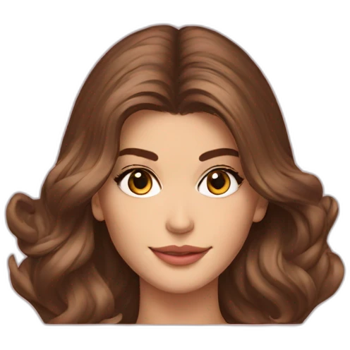 kaia gerber emoji