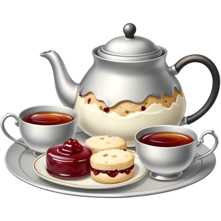 Wnglish afternoon tea emoji