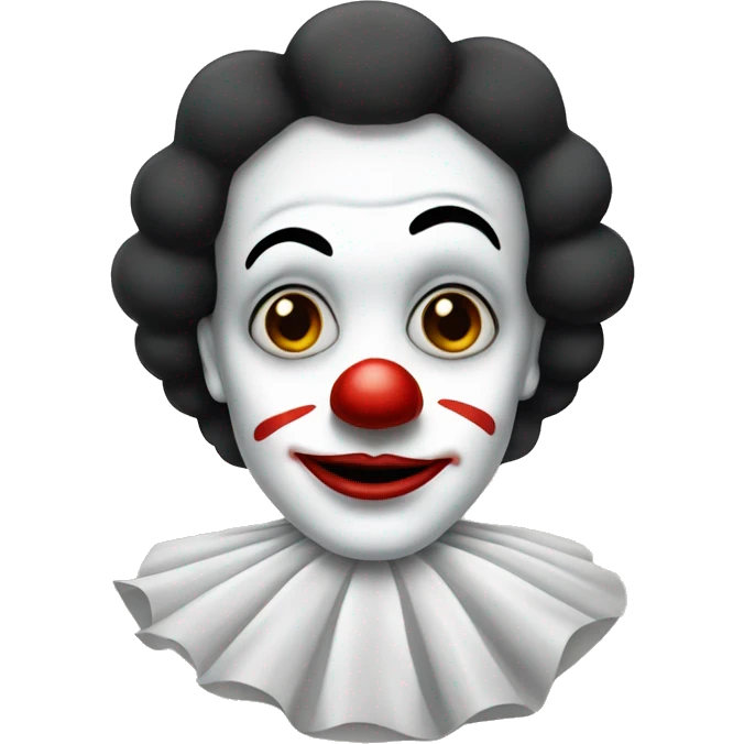 pierrot clown emoji