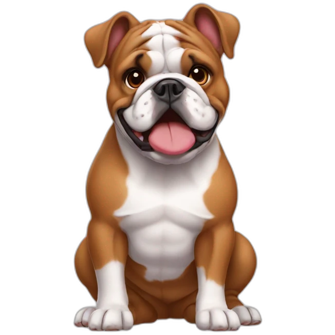 Loves France-BullDog emoji