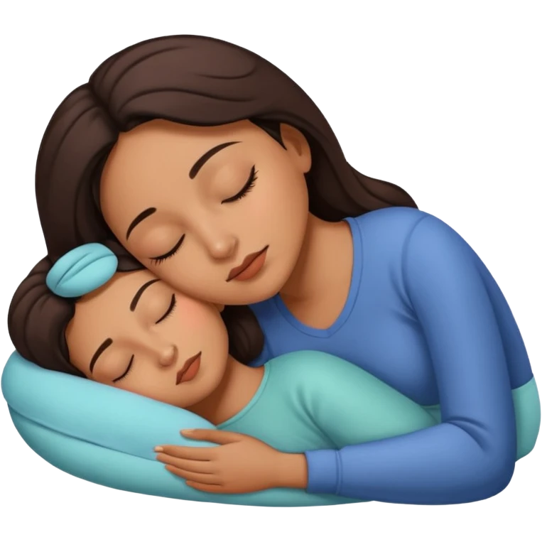 Latina baddie sleeping emoji