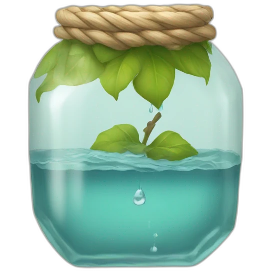 Bouteil d'eau emoji