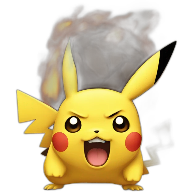 Pikachu-angry emoji