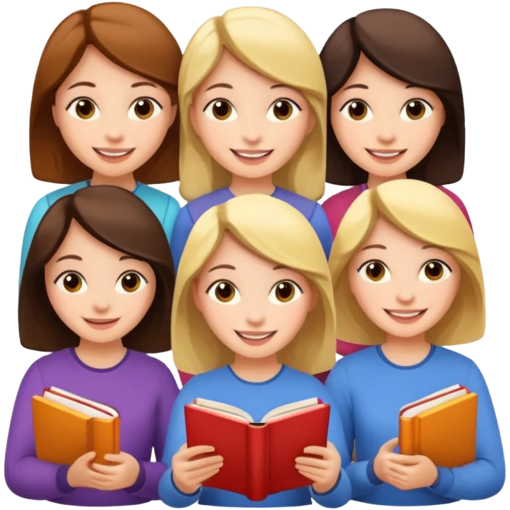 books club girls only emoji