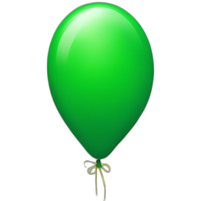 green baloon emoji