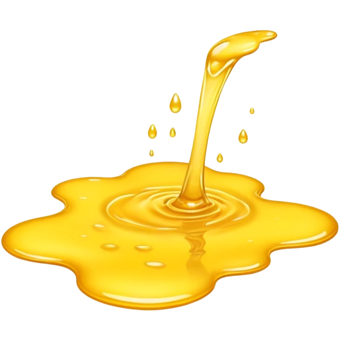 puddle of yellow liquid emoji