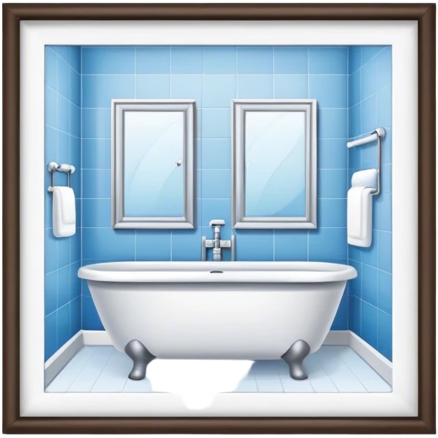 Bathroom emoji