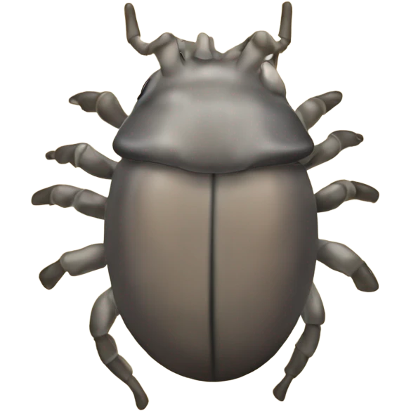 Woodlouse on Christmas  emoji