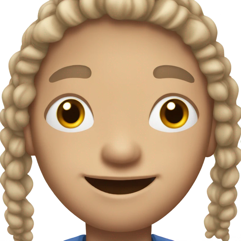 Guy with Down syndrome  emoji