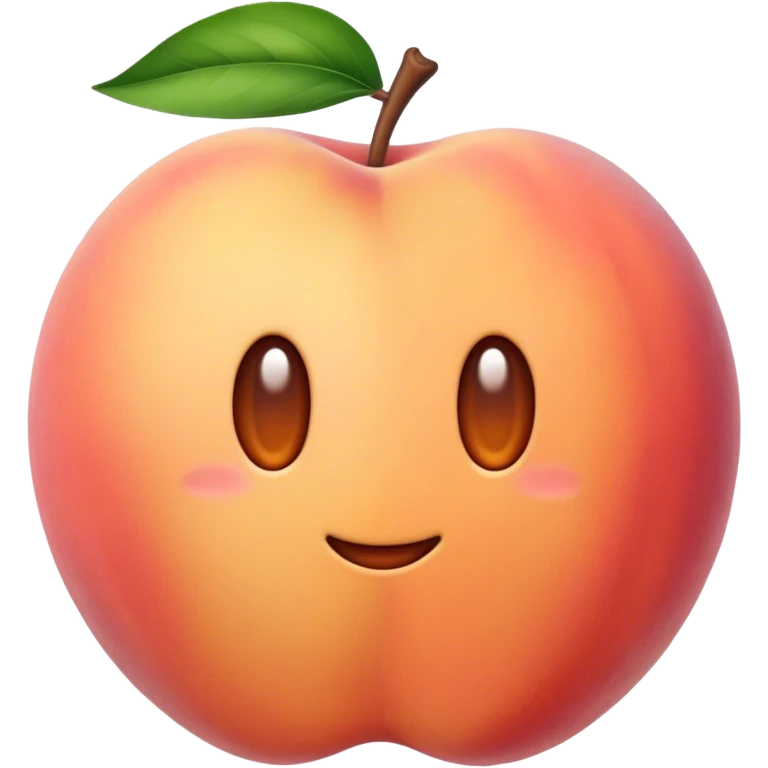Shot in peach  emoji