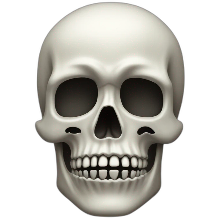 Tête de mort emoji